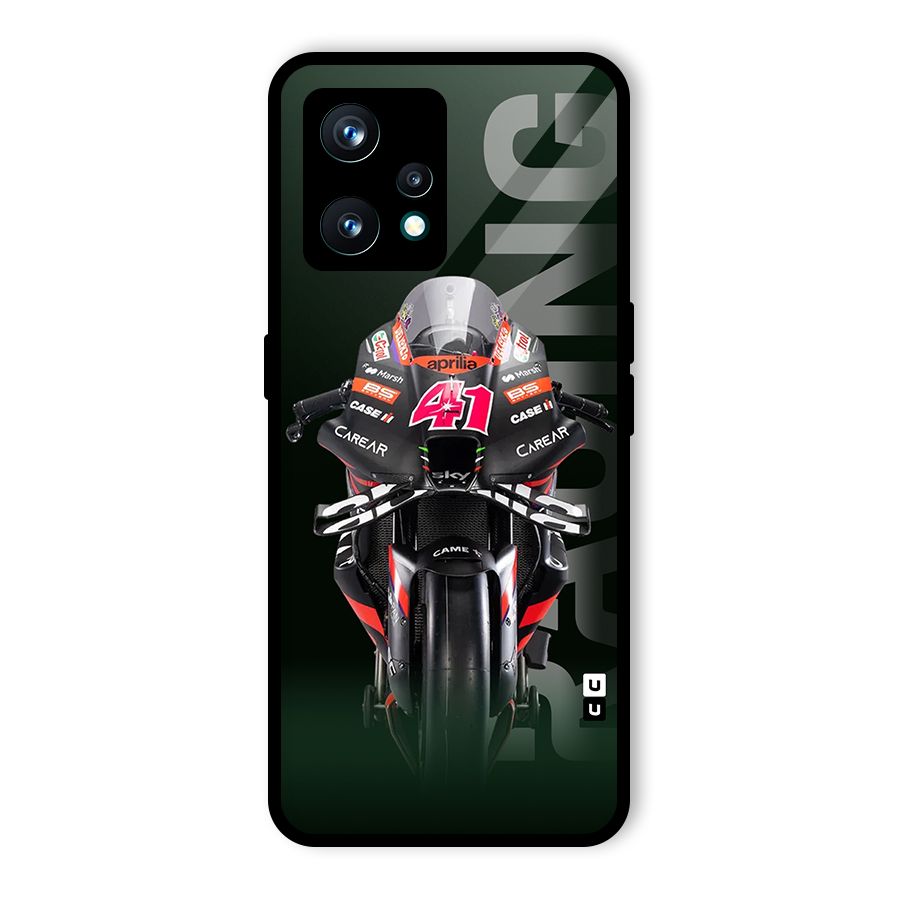 Super Biker Glass Back Case for Realme 9 Pro Plus 5G