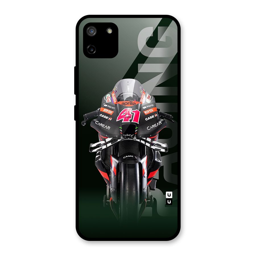 Super Biker Glass Back Case for Realme C11