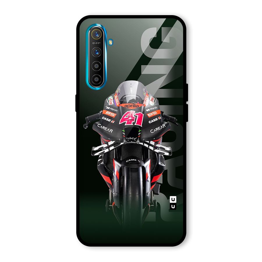 Super Biker Glass Back Case for Realme X2