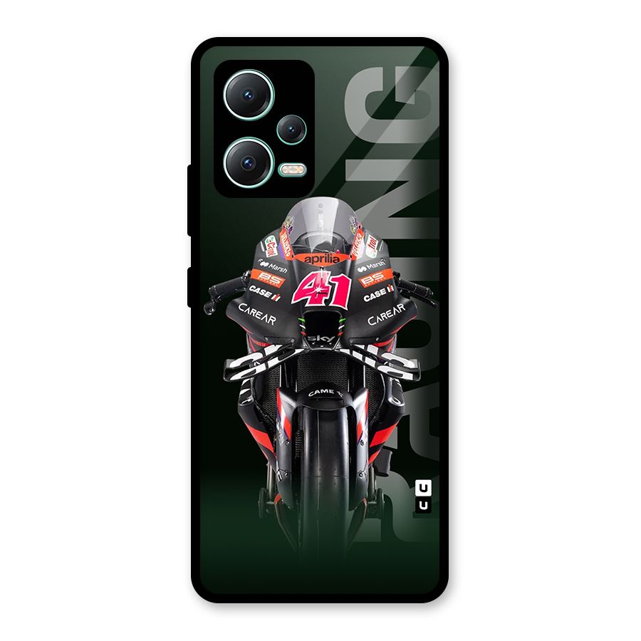 Super Biker Glass Back Case for Redmi Note 12 5G