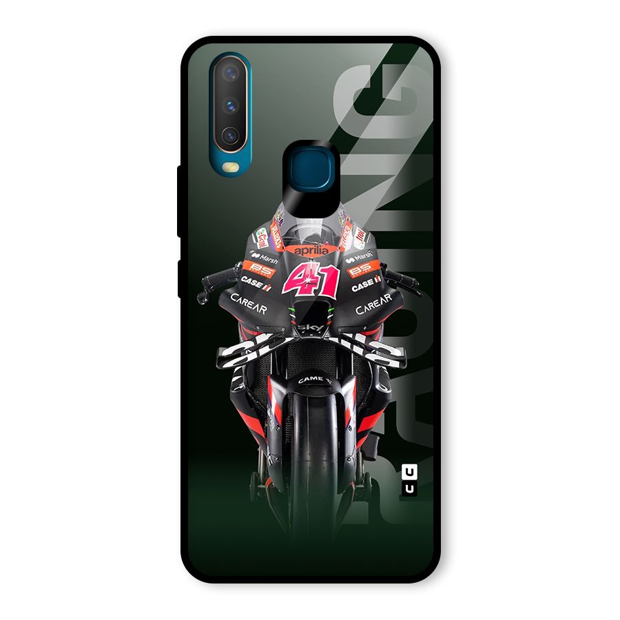 Super Biker Glass Back Case for Vivo U10