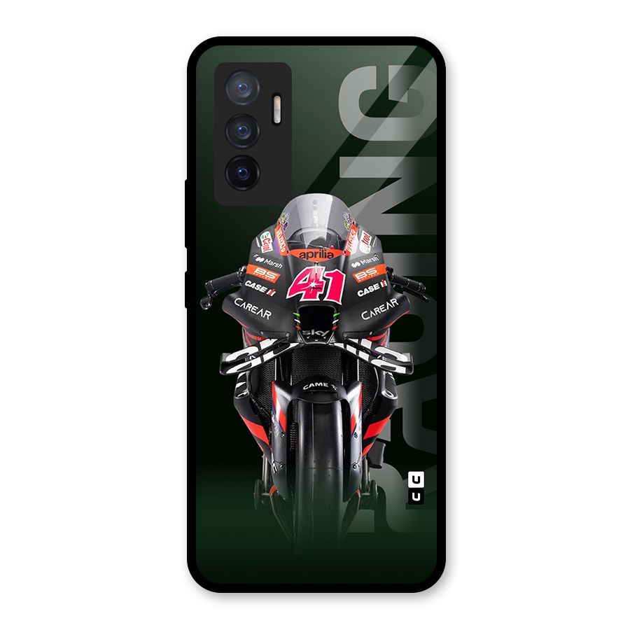 Super Biker Glass Back Case for Vivo V23e