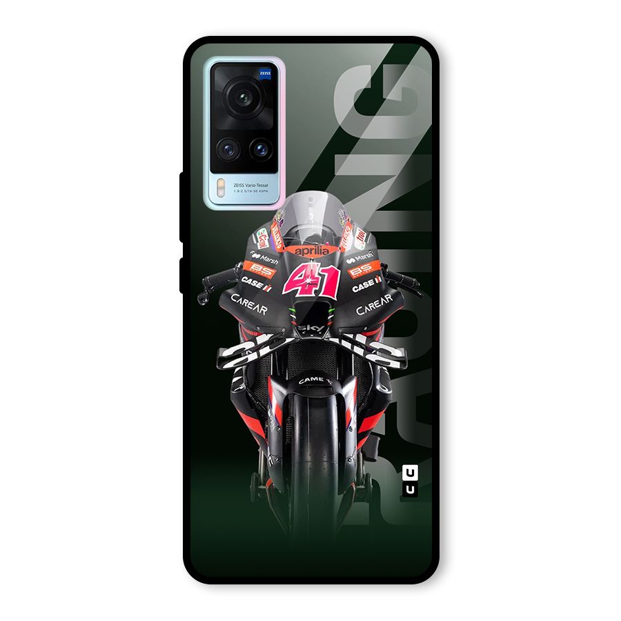 Super Biker Glass Back Case for Vivo X60