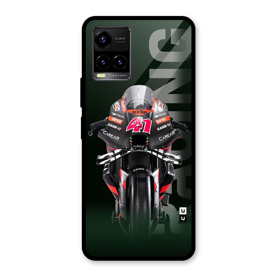 Super Biker Glass Back Case for Vivo Y21T