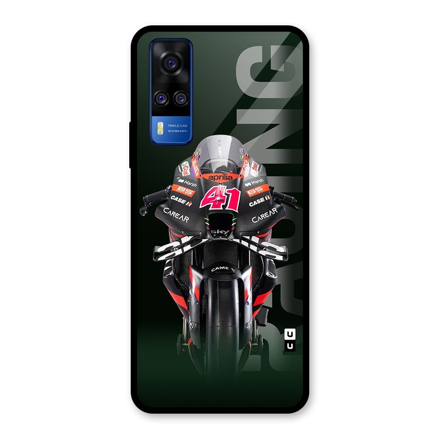 Super Biker Glass Back Case for Vivo Y31