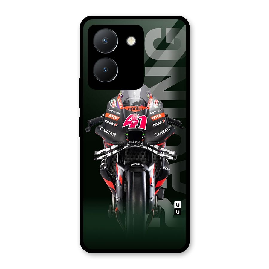 Super Biker Glass Back Case for Vivo Y36