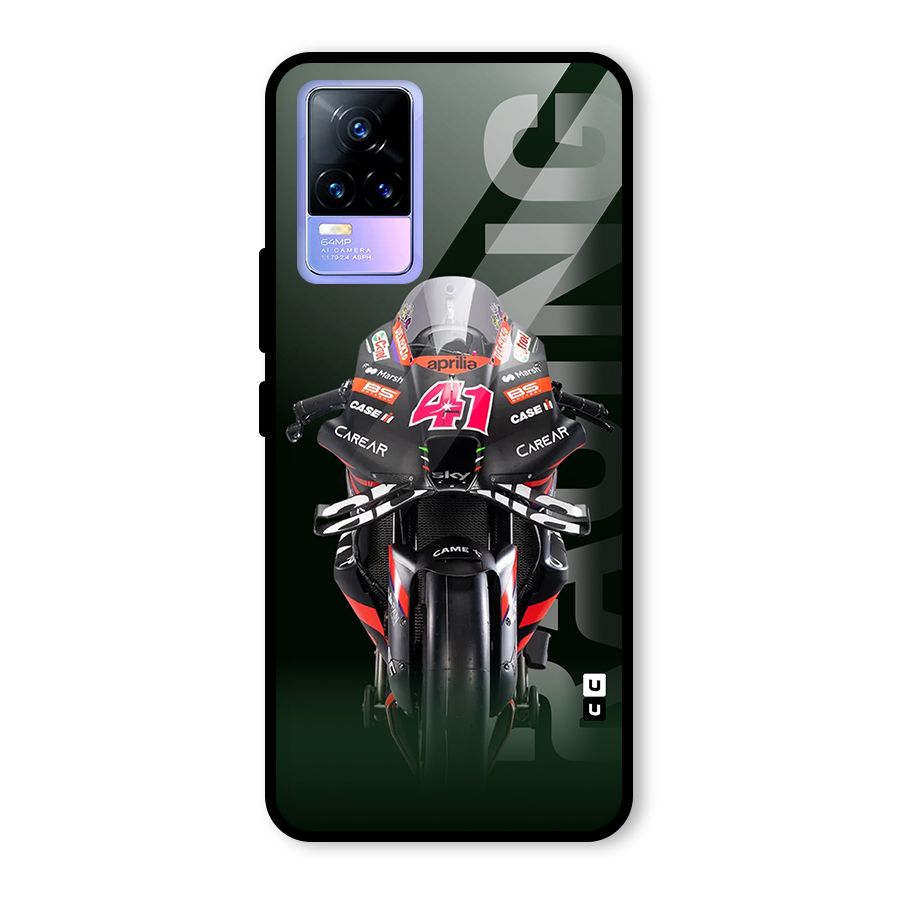 Super Biker Glass Back Case for Vivo Y73