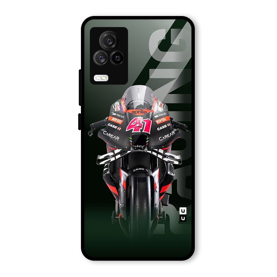 Super Biker Glass Back Case for Vivo iQOO 7 Legend 5G