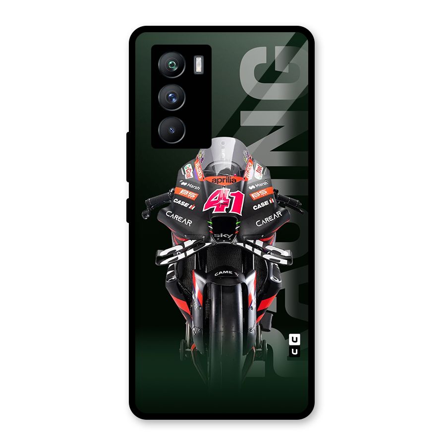Super Biker Glass Back Case for Vivo iQOO 9 SE
