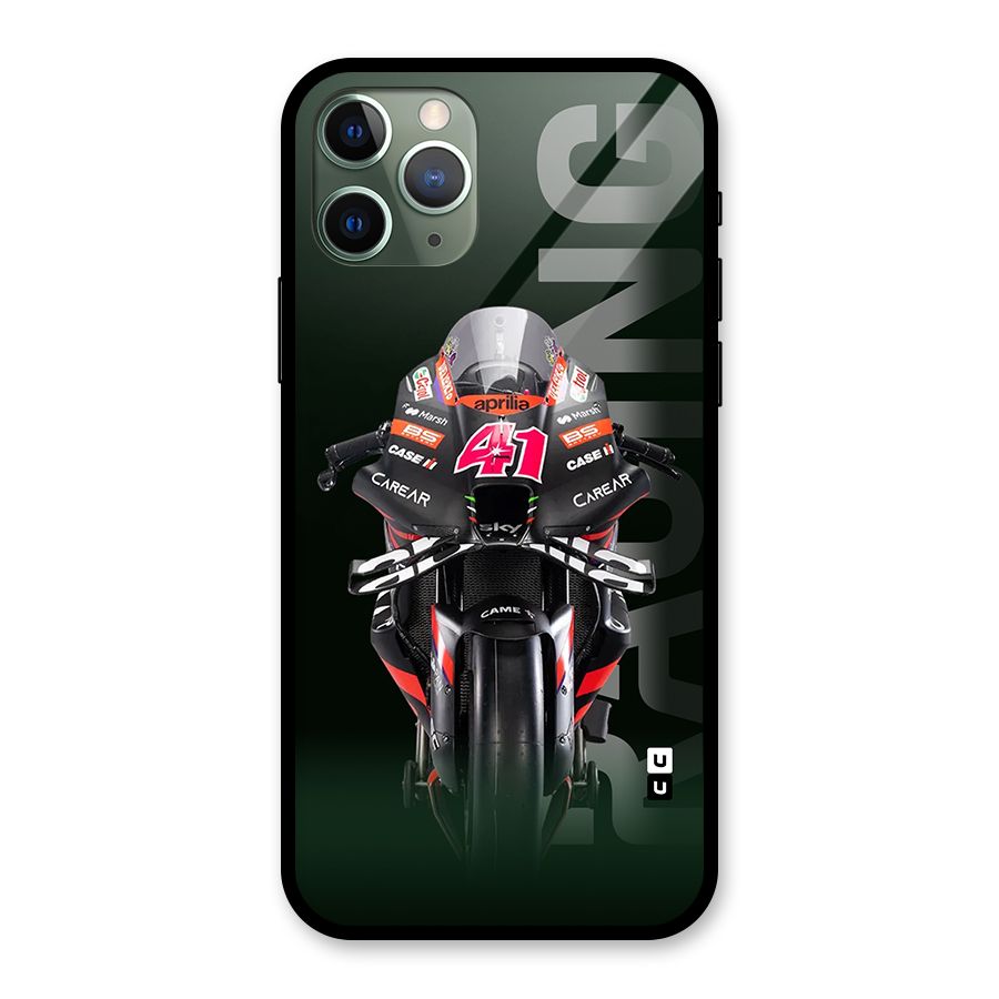 Super Biker Glass Back Case for iPhone 11 Pro