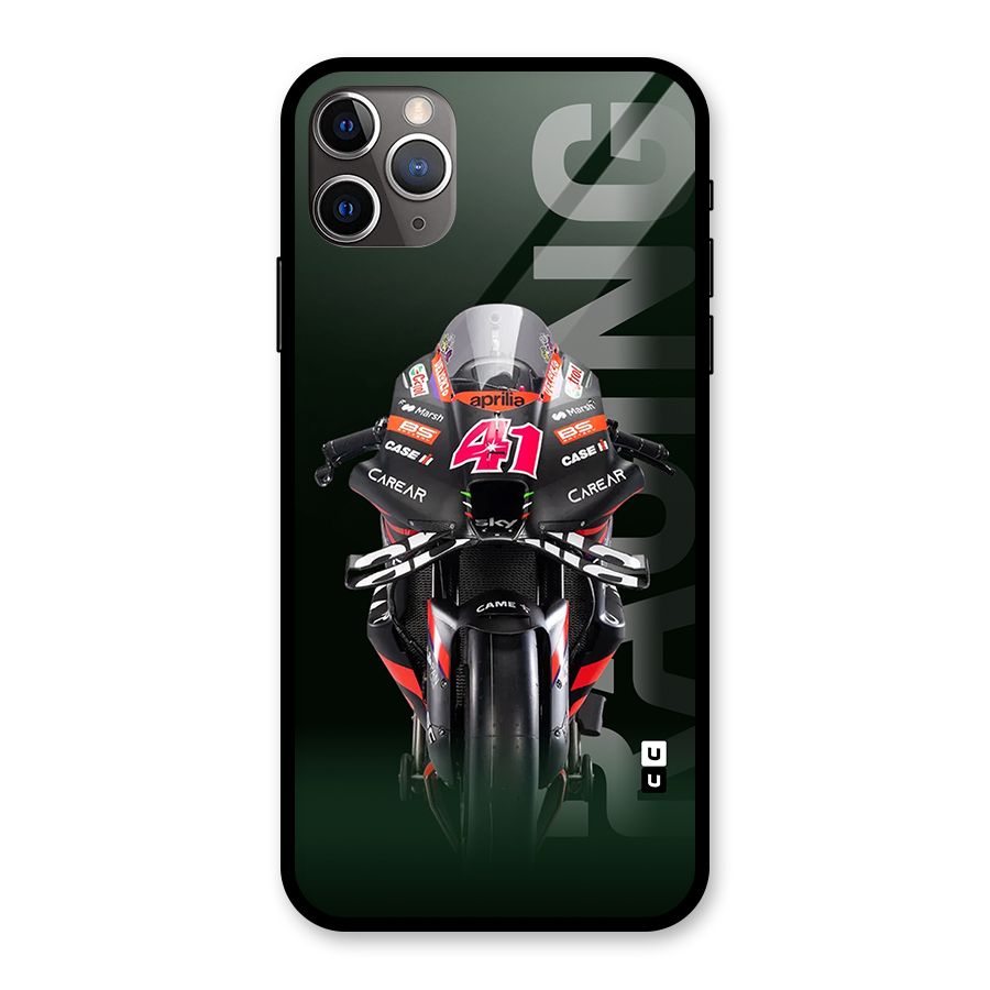 Super Biker Glass Back Case for iPhone 11 Pro Max