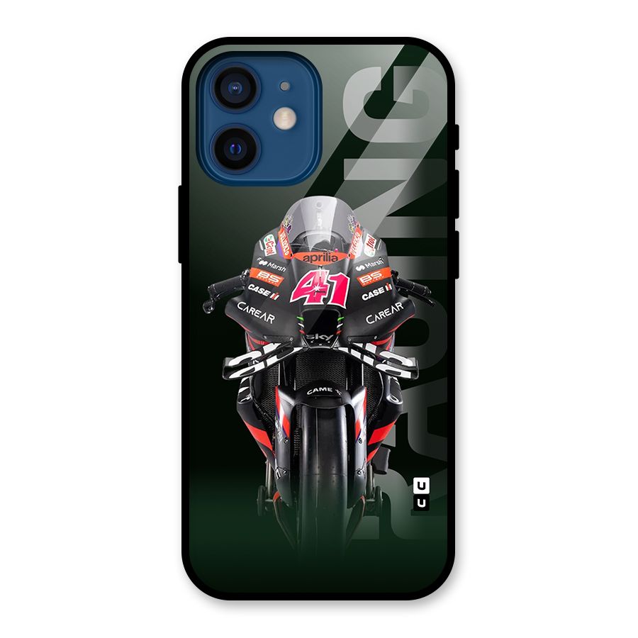 Super Biker Glass Back Case for iPhone 12 Mini