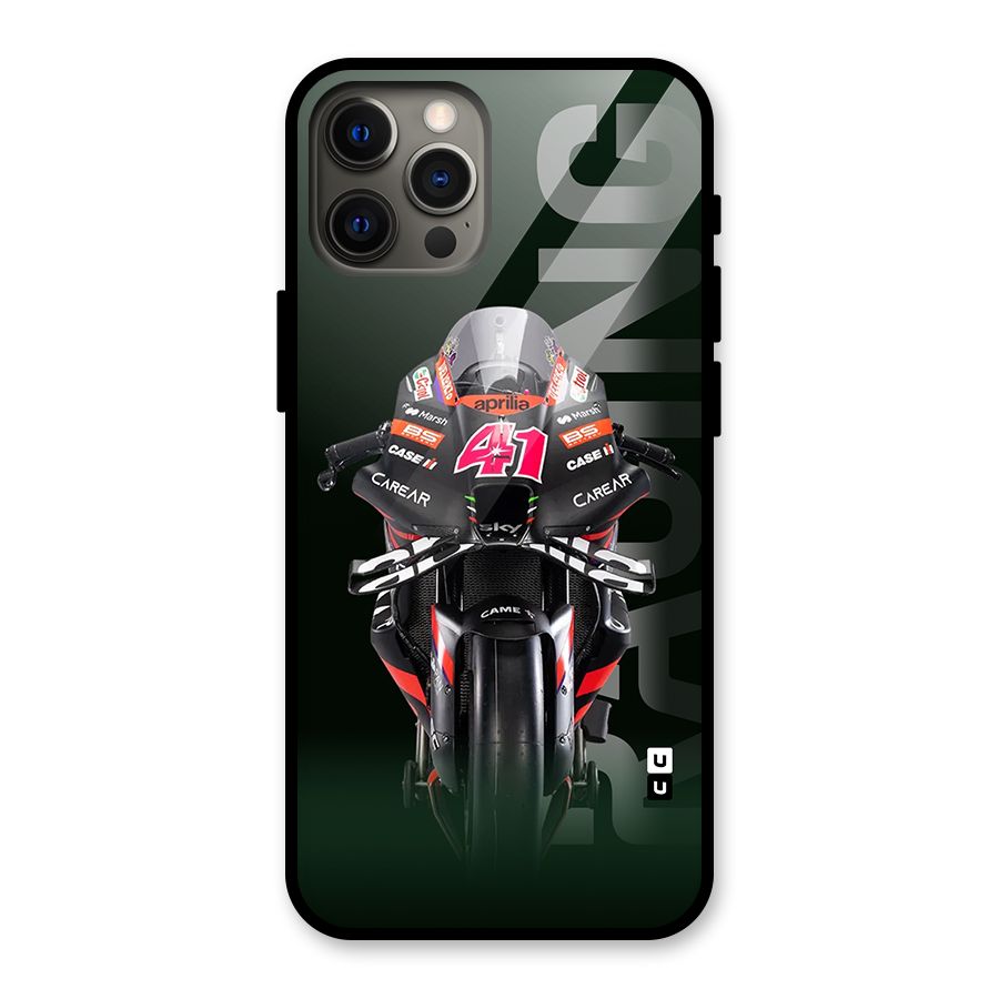 Super Biker Glass Back Case for iPhone 12 Pro Max