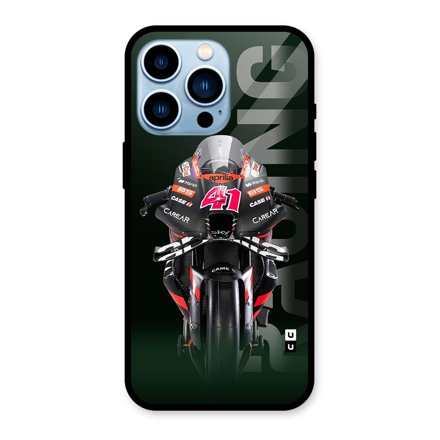 Super Biker Glass Back Case for iPhone 13 Pro
