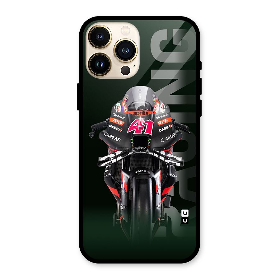 Super Biker Glass Back Case for iPhone 13 Pro Max