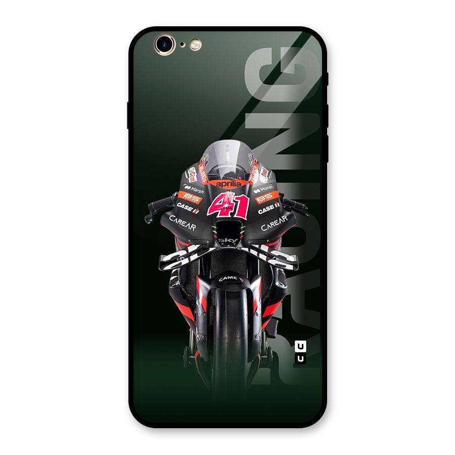Super Biker Glass Back Case for iPhone 6 Plus 6S Plus