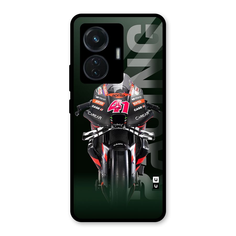 Super Biker Glass Back Case for iQOO Z6 44W