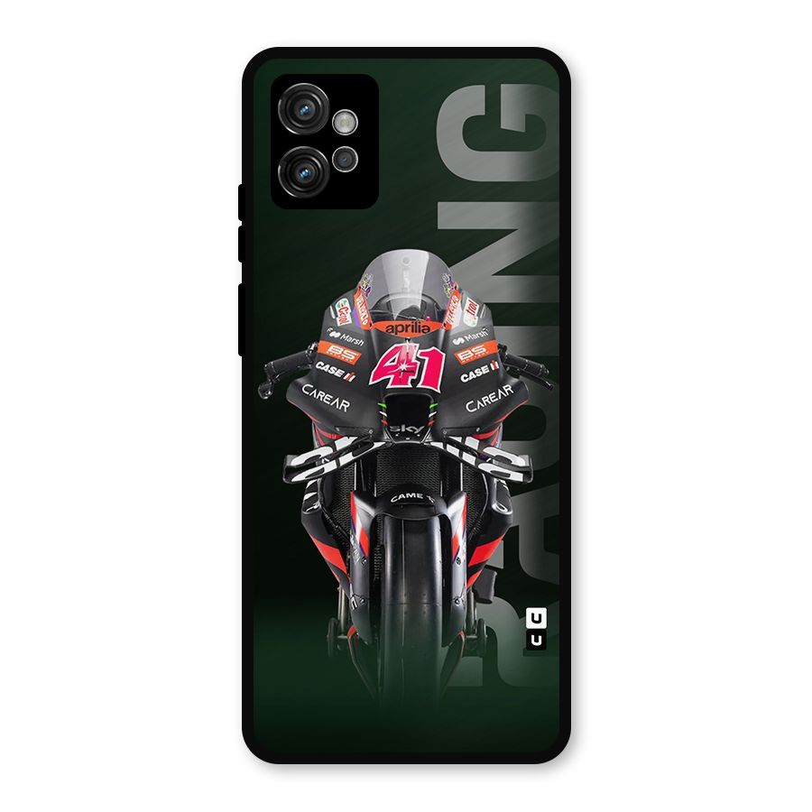 Super Biker Metal Back Case for Moto G32
