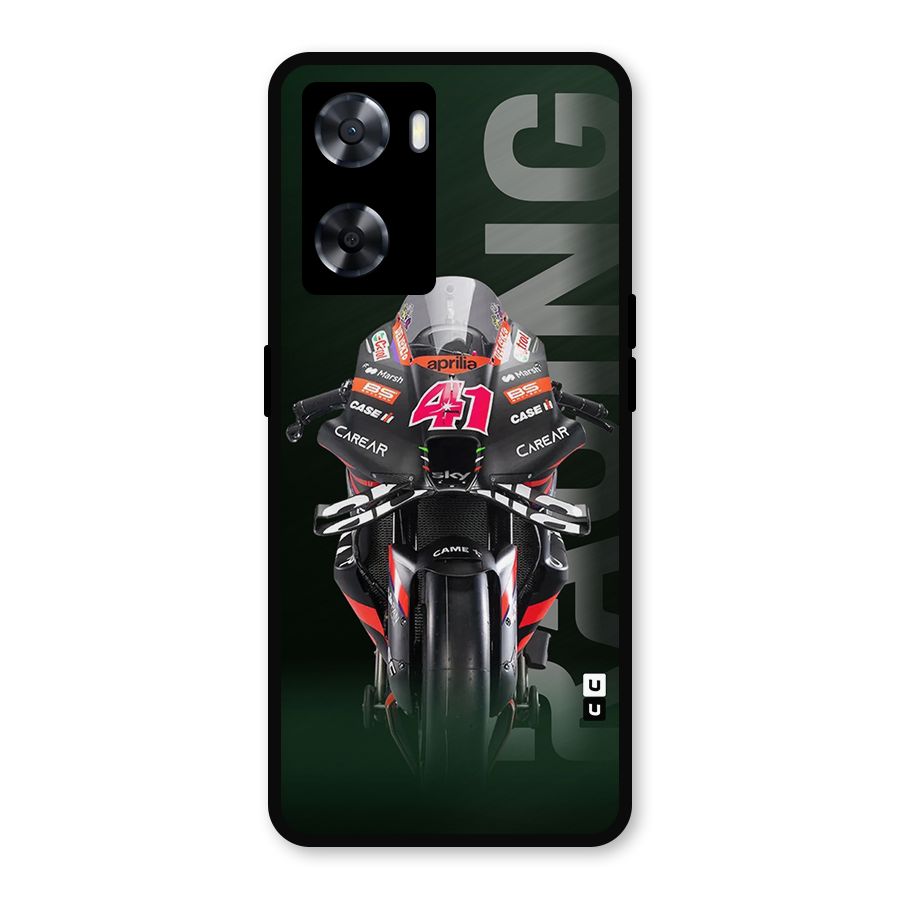 Super Biker Metal Back Case for Oppo A57 2022