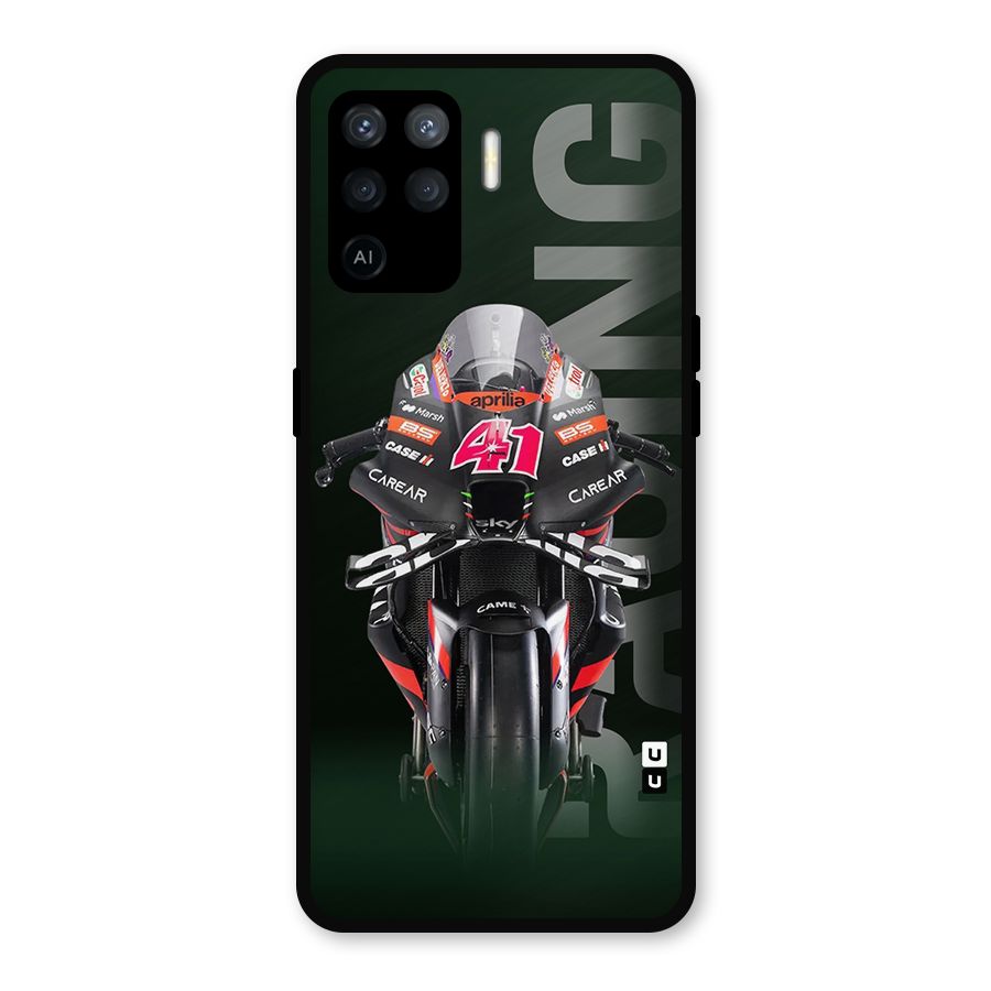 Super Biker Metal Back Case for Oppo F19 Pro