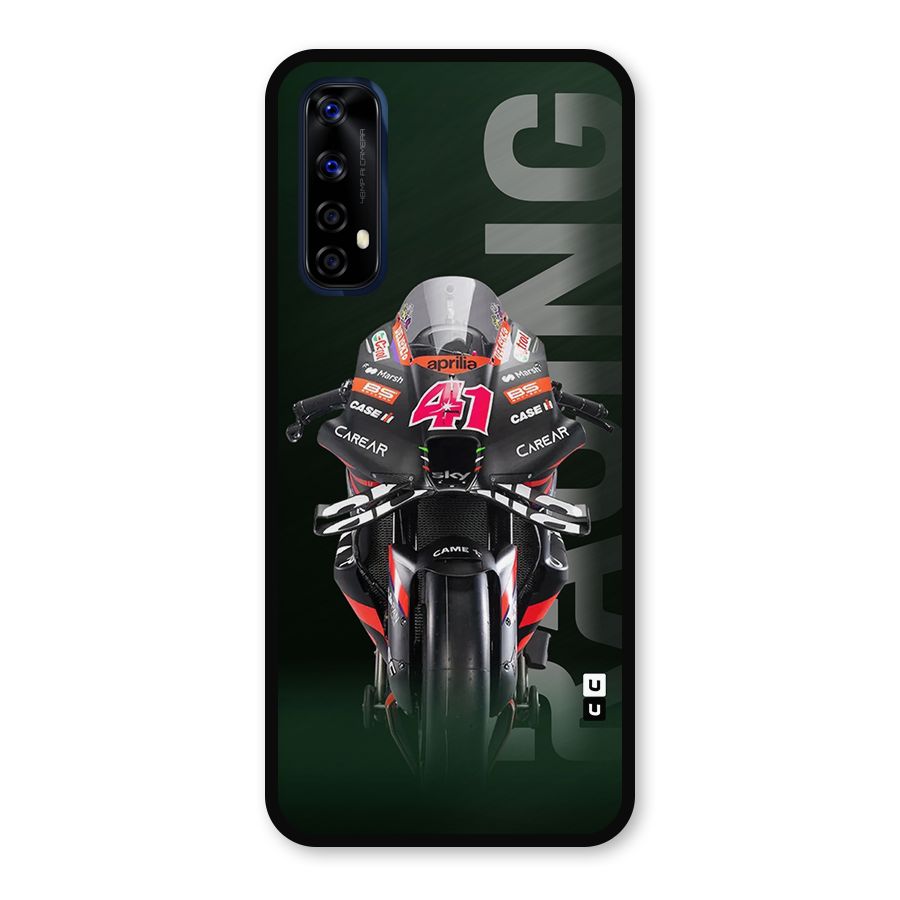 Super Biker Metal Back Case for Realme 7