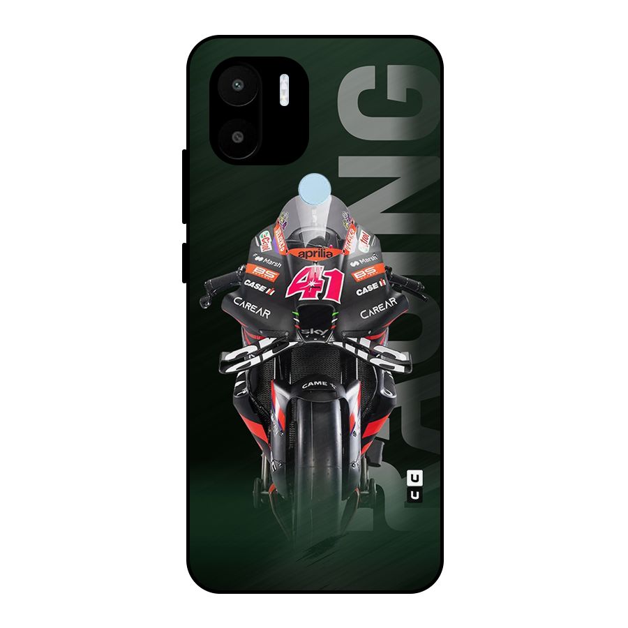 Super Biker Metal Back Case for Redmi A1+