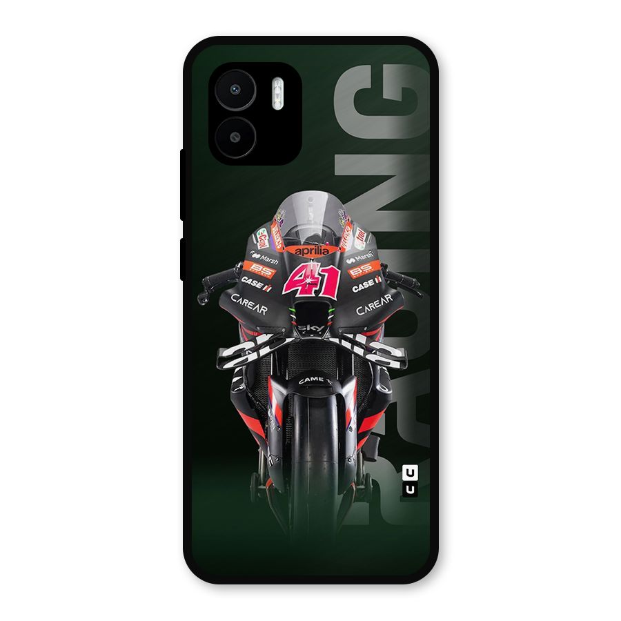 Super Biker Metal Back Case for Redmi A1