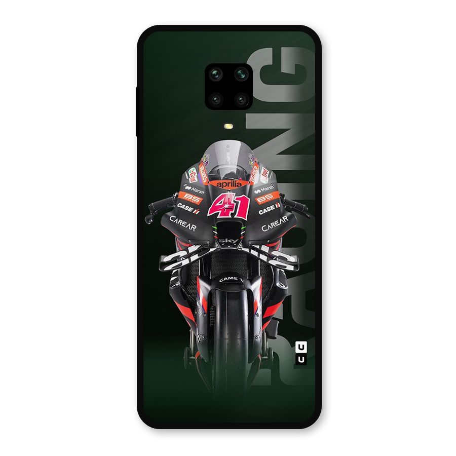 Super Biker Metal Back Case for Redmi Note 9 Pro