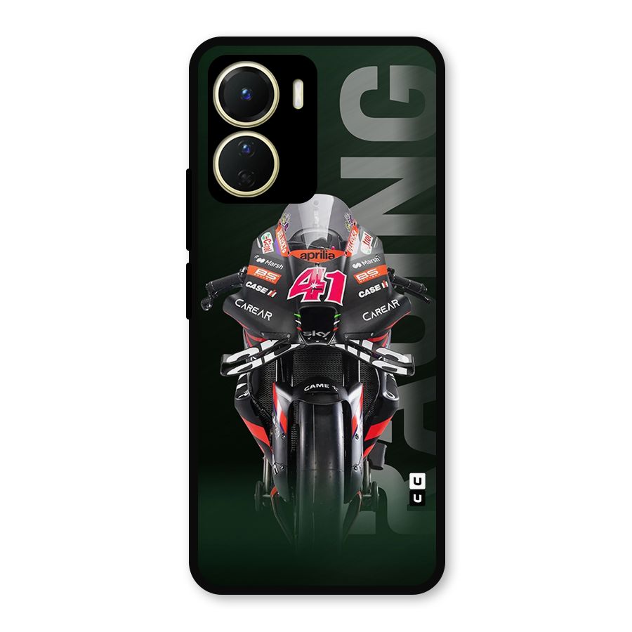 Super Biker Metal Back Case for Vivo T2x