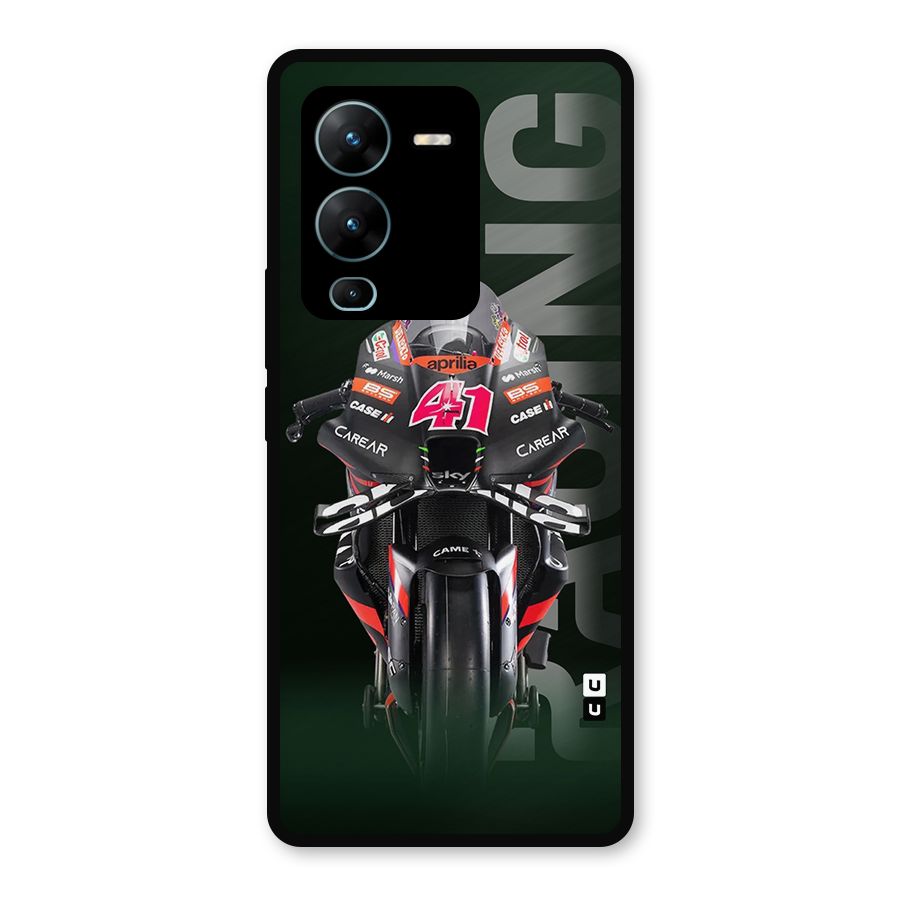 Super Biker Metal Back Case for Vivo V25 Pro