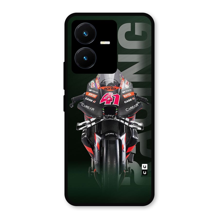 Super Biker Metal Back Case for Vivo Y22