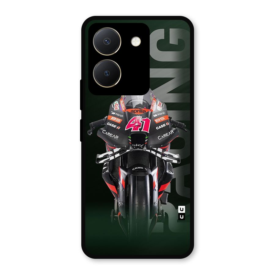 Super Biker Metal Back Case for Vivo Y36