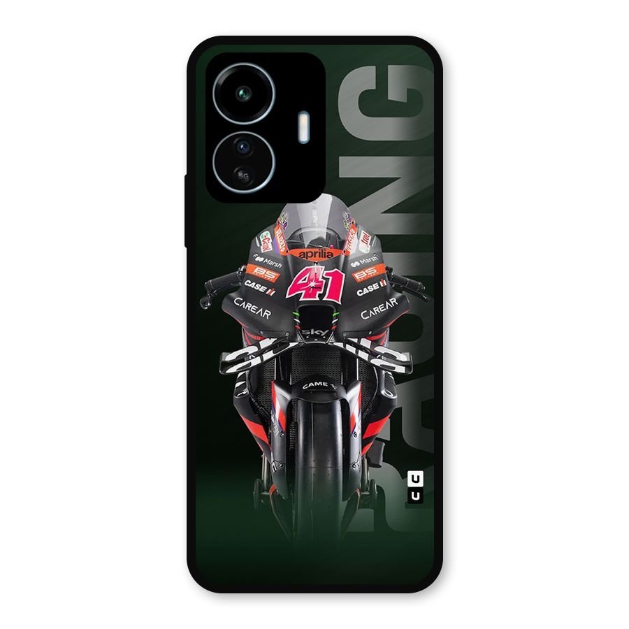 Super Biker Metal Back Case for vivo iQOO Z6 Lite 5G