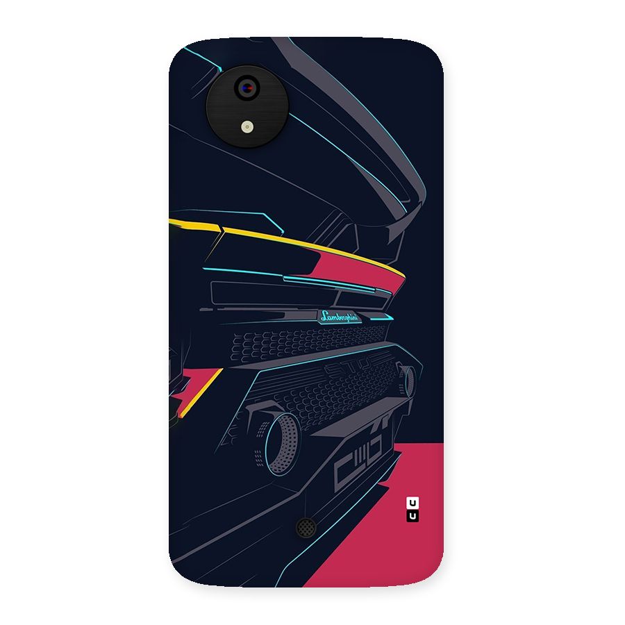 Super Car Parked Back Case for Canvas A1  AQ4501