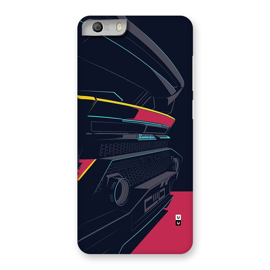 Super Car Parked Back Case for Canvas Knight 2
