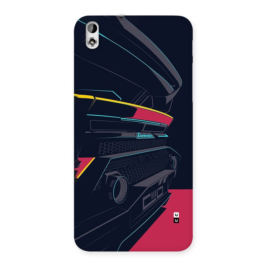 Super Car Parked Back Case for Desire 816g