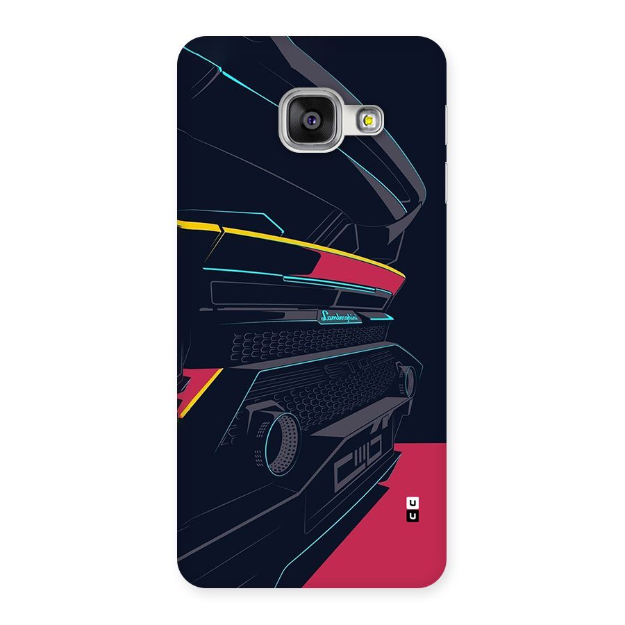 Super Car Parked Back Case for Galaxy A3 (2016)