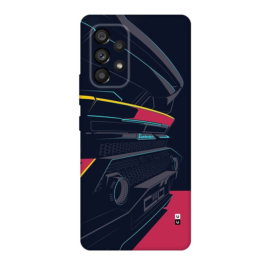 Super Car Parked Back Case for Galaxy A53 5G