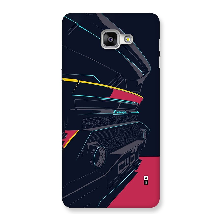 Super Car Parked Back Case for Galaxy A9