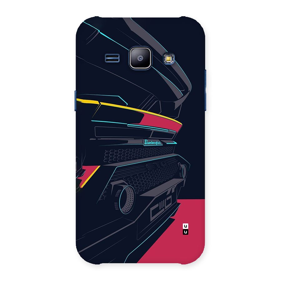 Super Car Parked Back Case for Galaxy J1