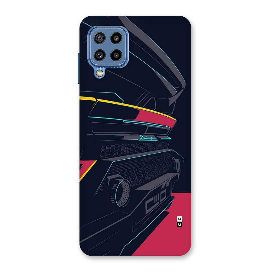 Super Car Parked Back Case for Galaxy M32
