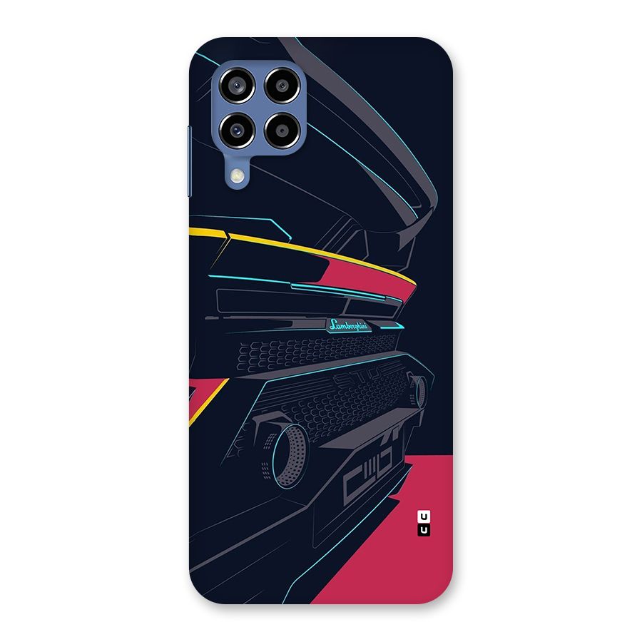 Super Car Parked Back Case for Galaxy M53 5G