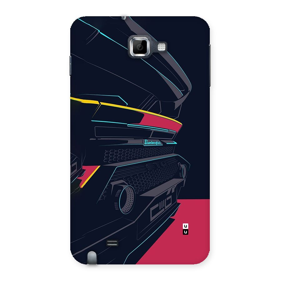 Super Car Parked Back Case for Galaxy Note