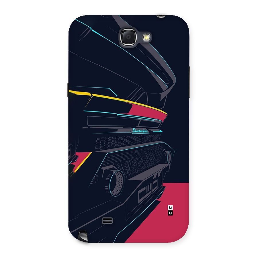 Super Car Parked Back Case for Galaxy Note 2