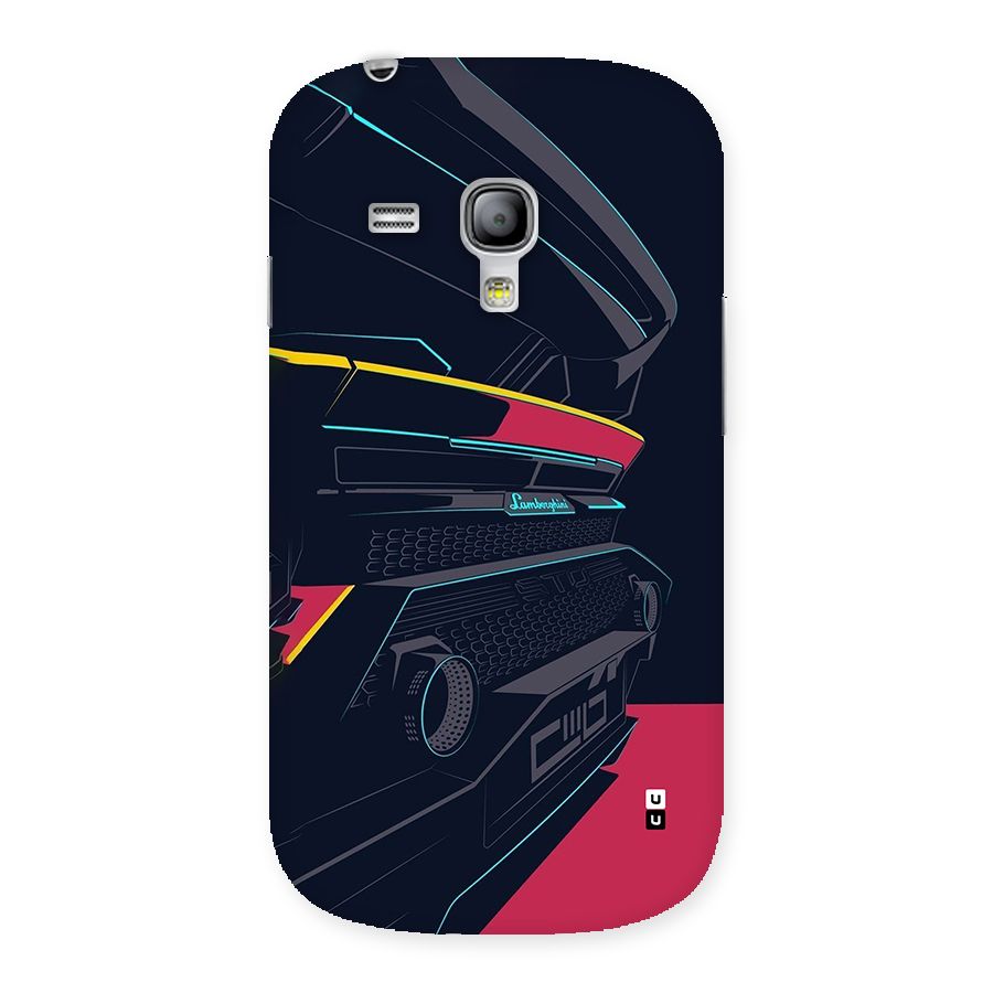 Super Car Parked Back Case for Galaxy S3 Mini