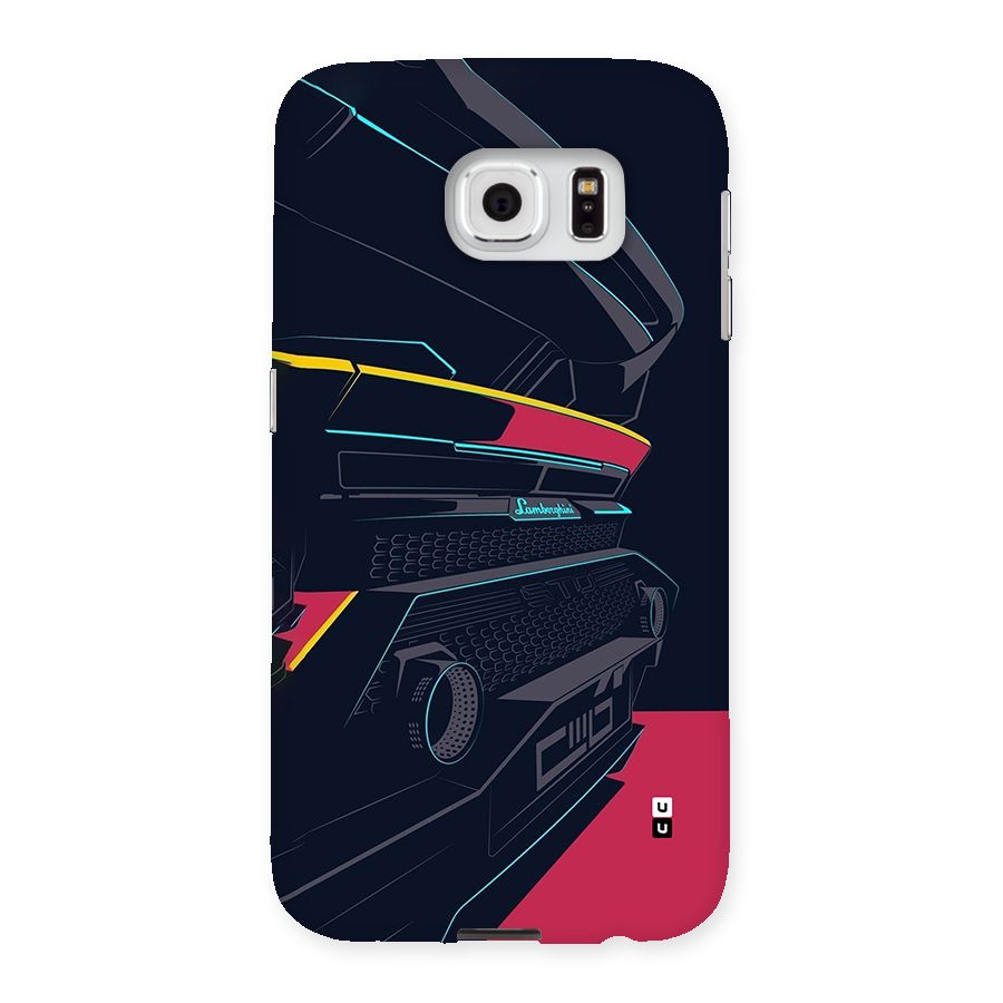 Super Car Parked Back Case for Galaxy S6
