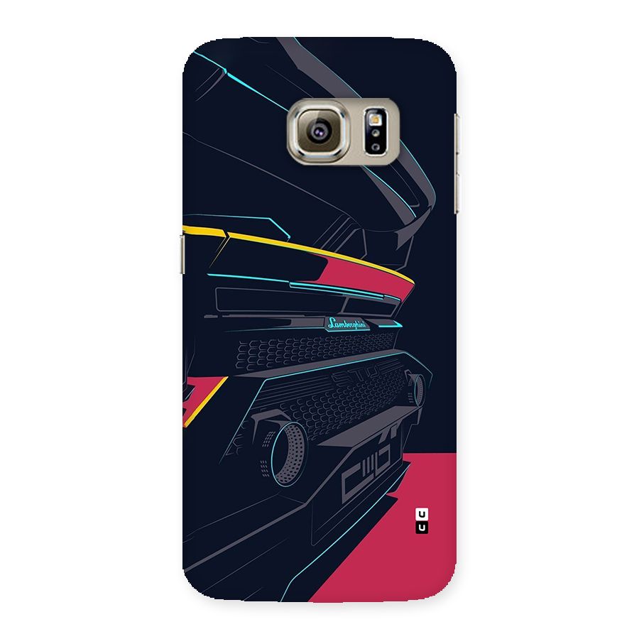 Super Car Parked Back Case for Galaxy S6 edge
