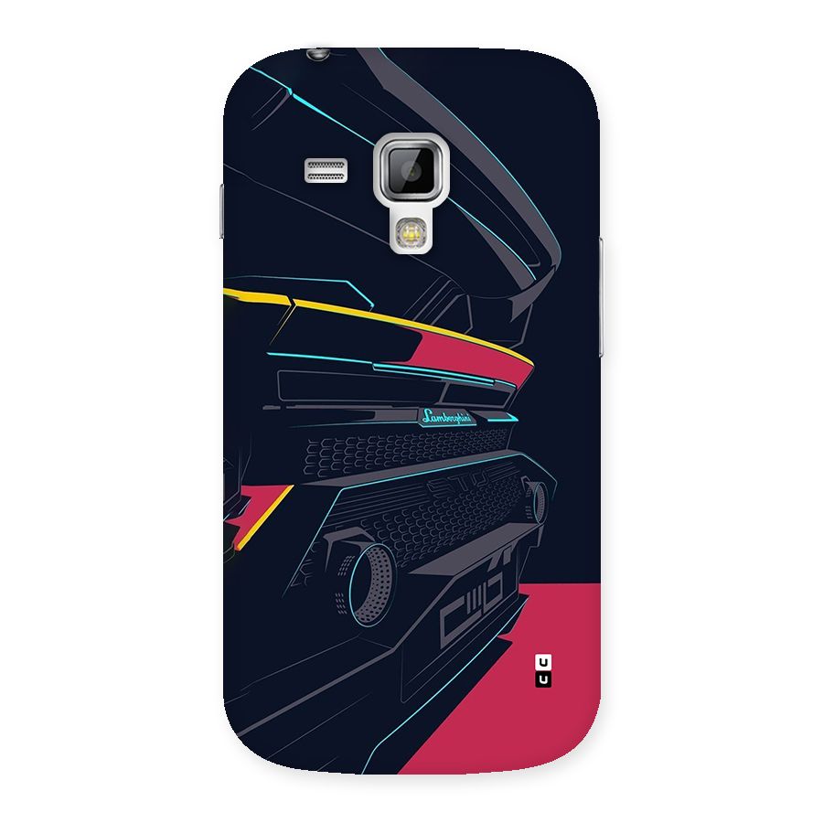 Super Car Parked Back Case for Galaxy S Duos