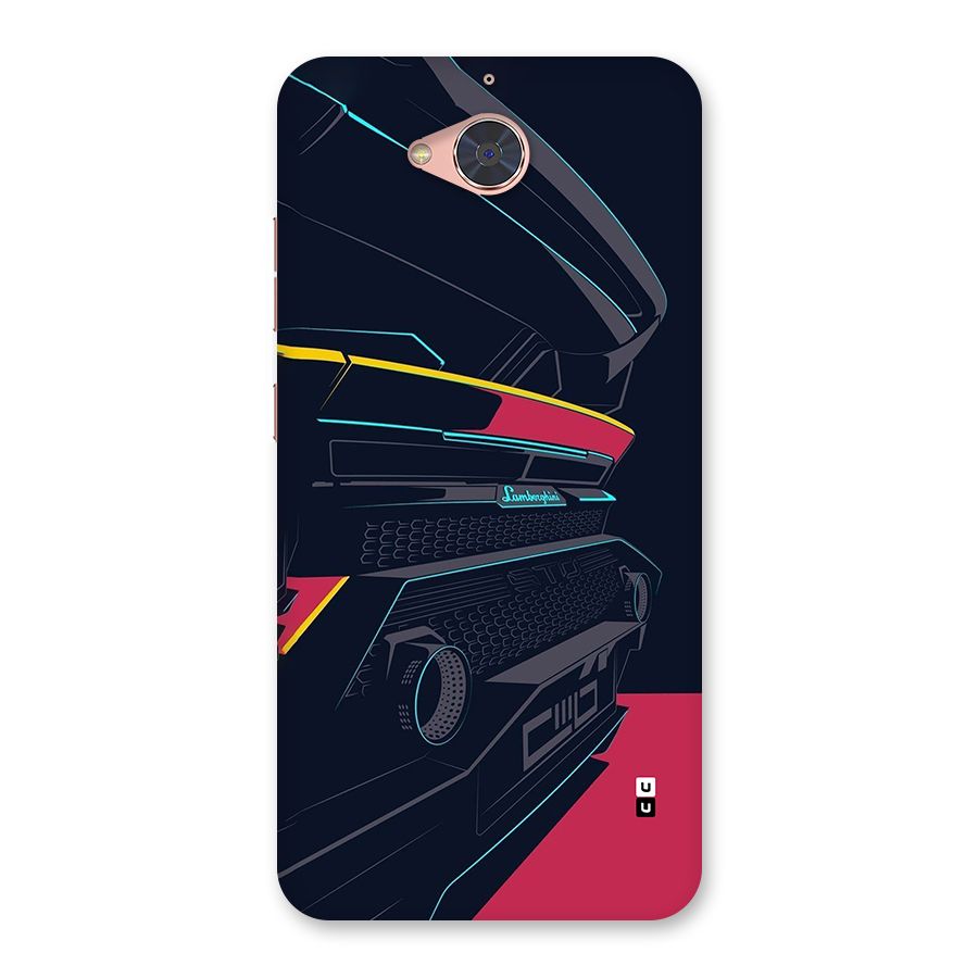 Super Car Parked Back Case for Gionee S6 Pro