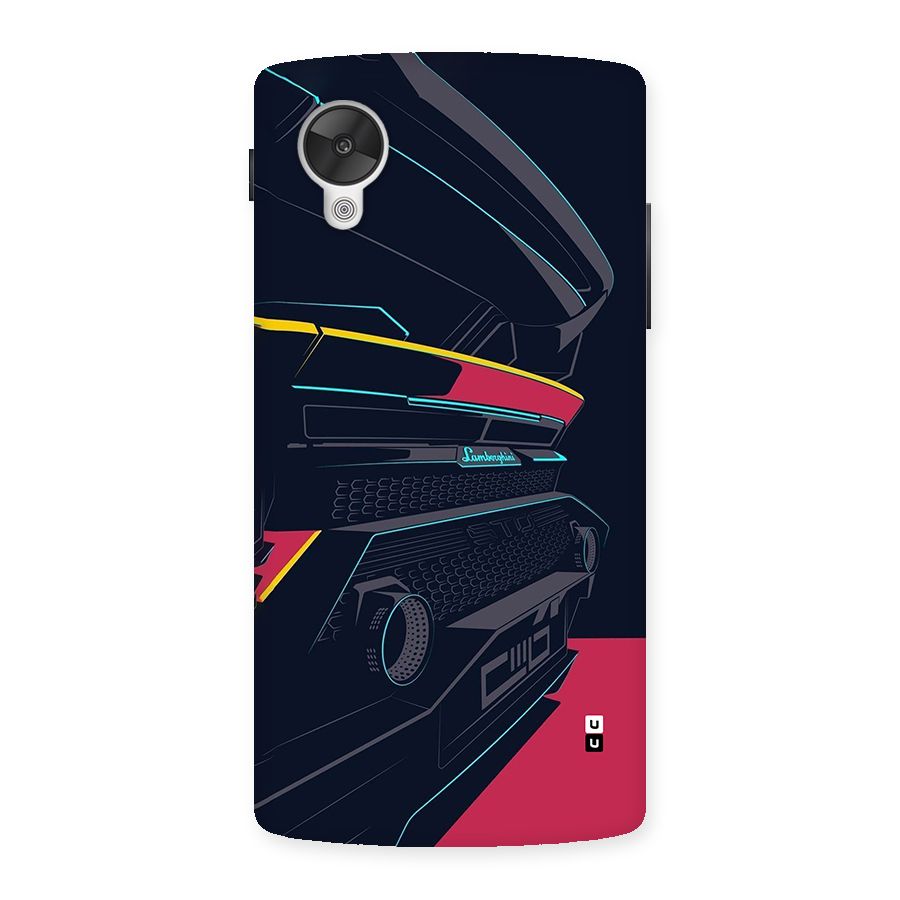 Super Car Parked Back Case for Google Nexus 5